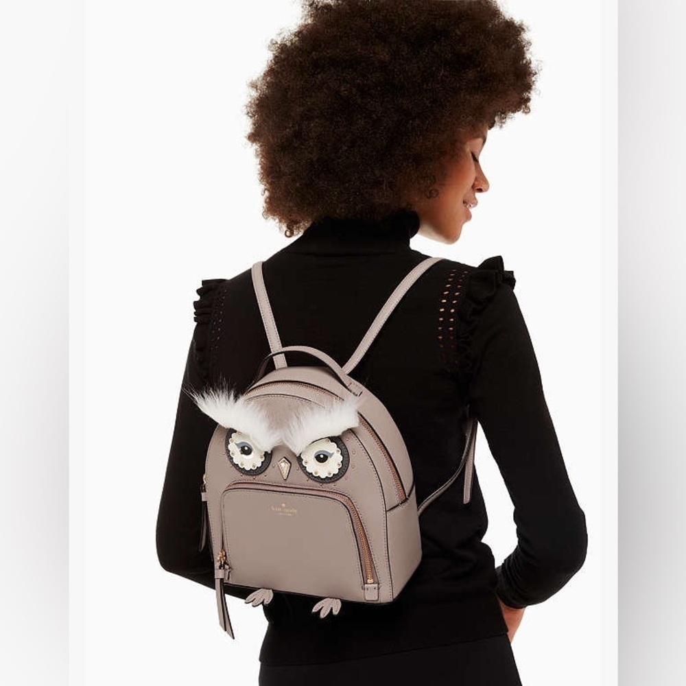 Kate Spade Star Bright Owl Tomi Backpack (EUC) - Picture 6 of 10